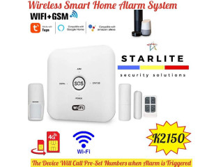 Wireless smart home alarm system