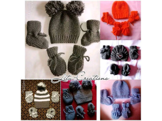 Baby hat set