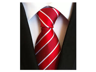 Smart Red Necktie