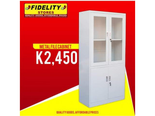 Metal file cabinet